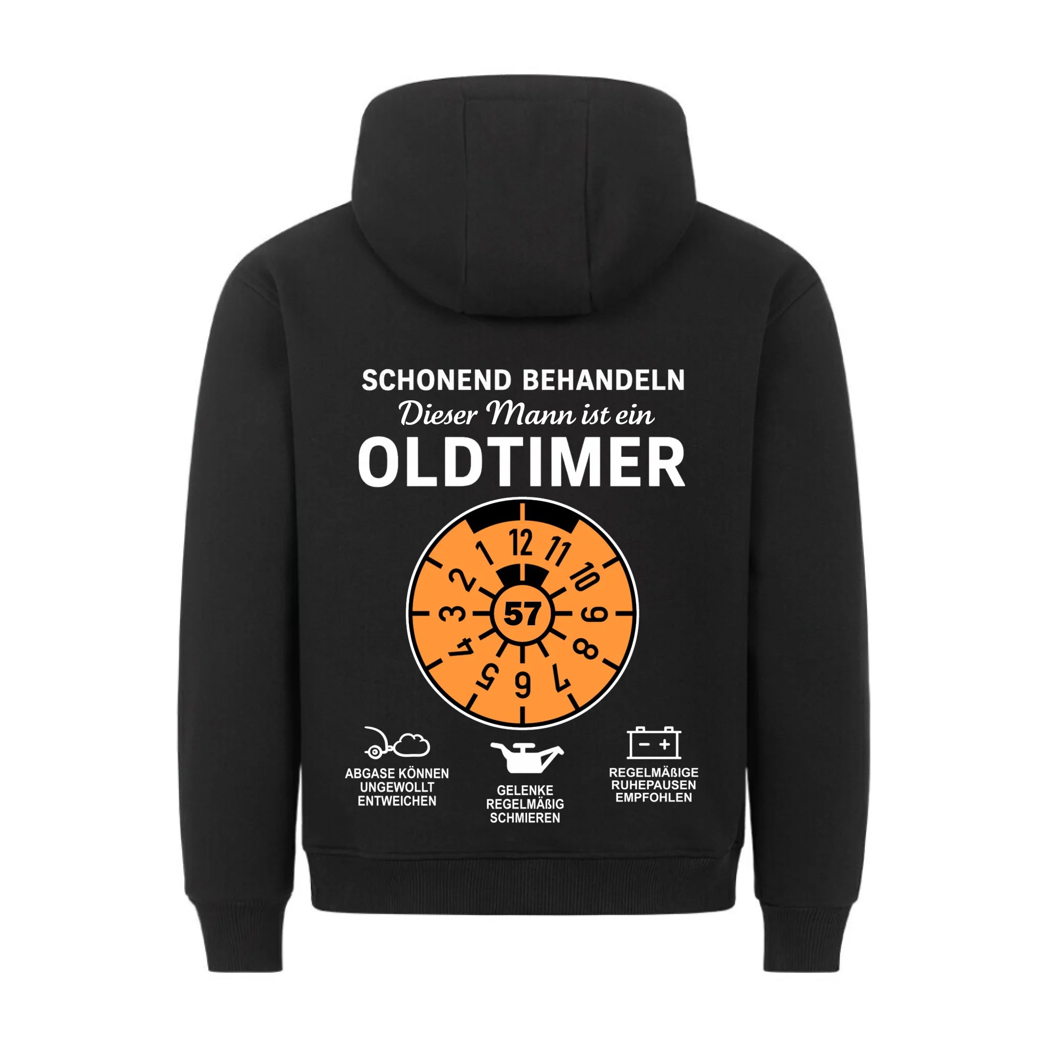 OLDTIMER VALENTINE - Personalisierbarer Hoodie