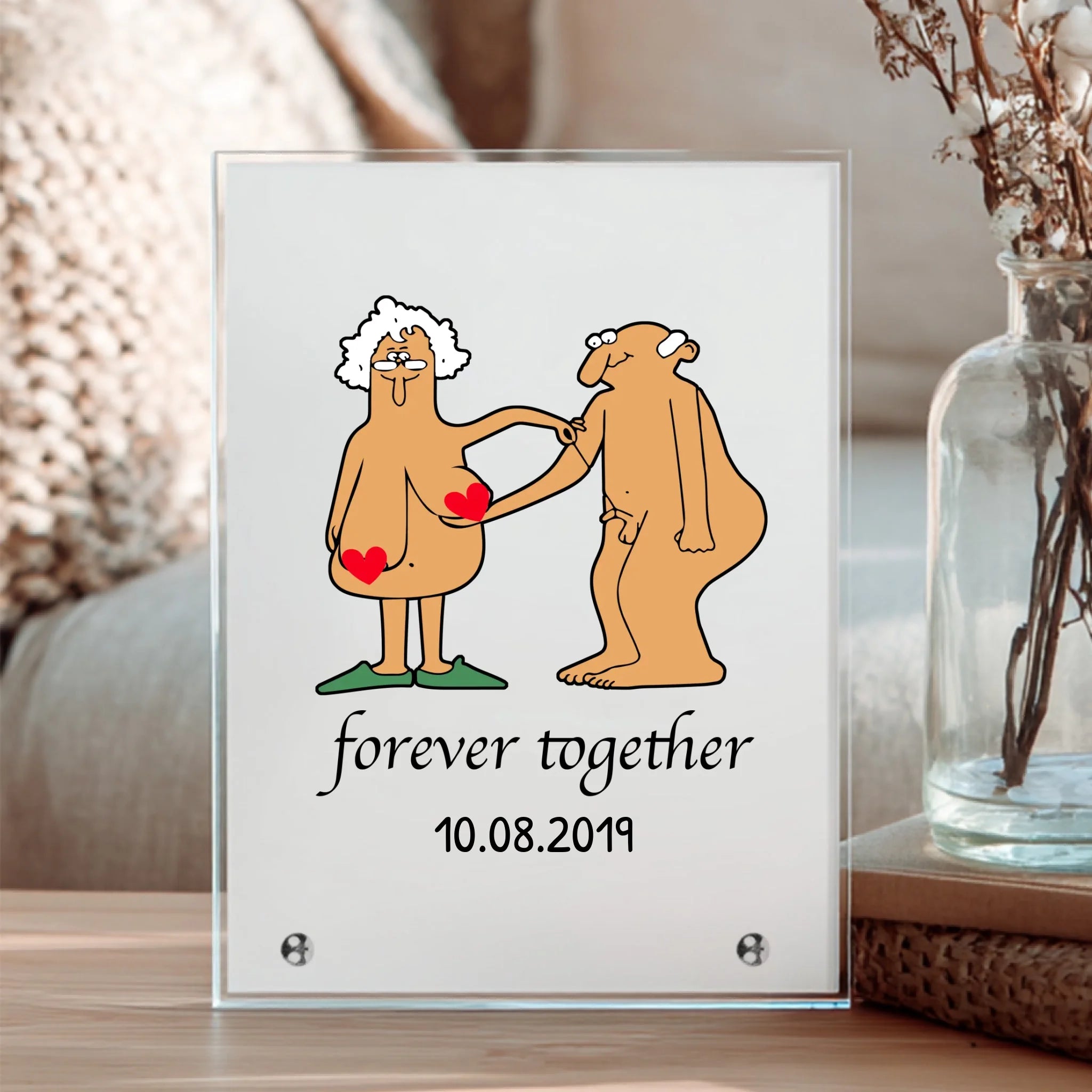 glasaufsteller mockup