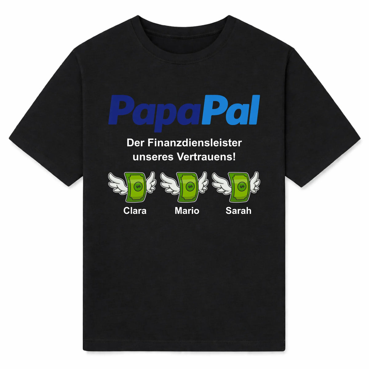 shirt black front