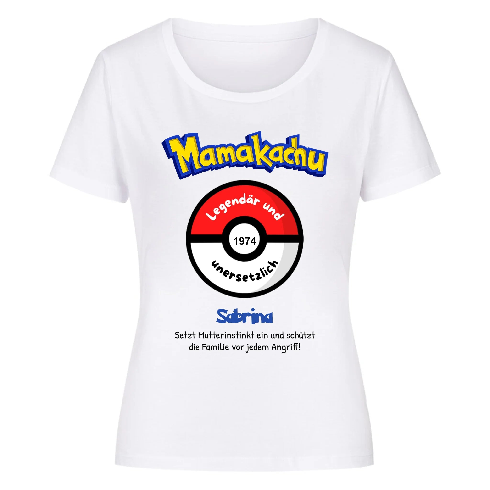 MAMAKACHU - Personalisierbares T-Shirt Damen