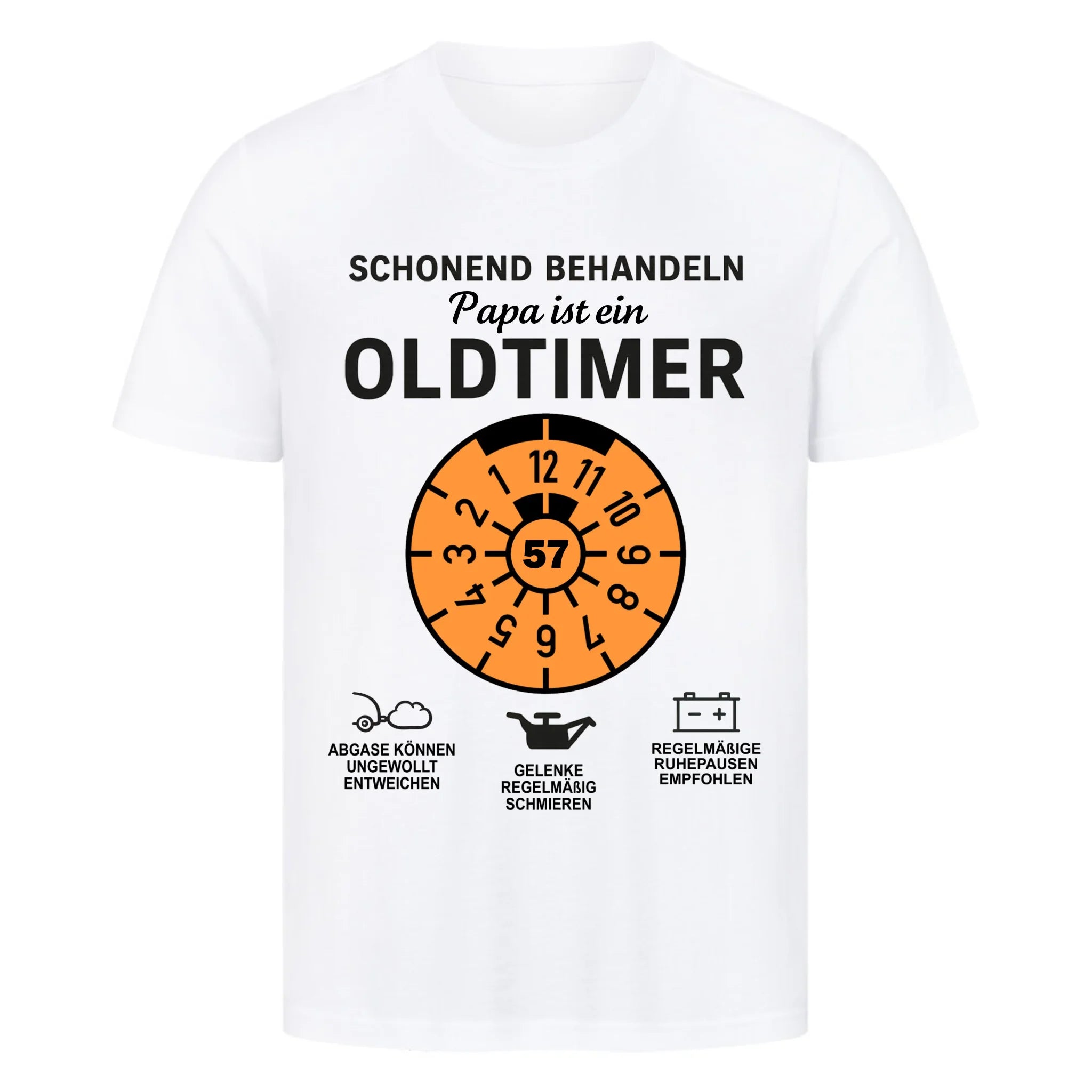 OLDTIMER - Personalisierbares Shirt