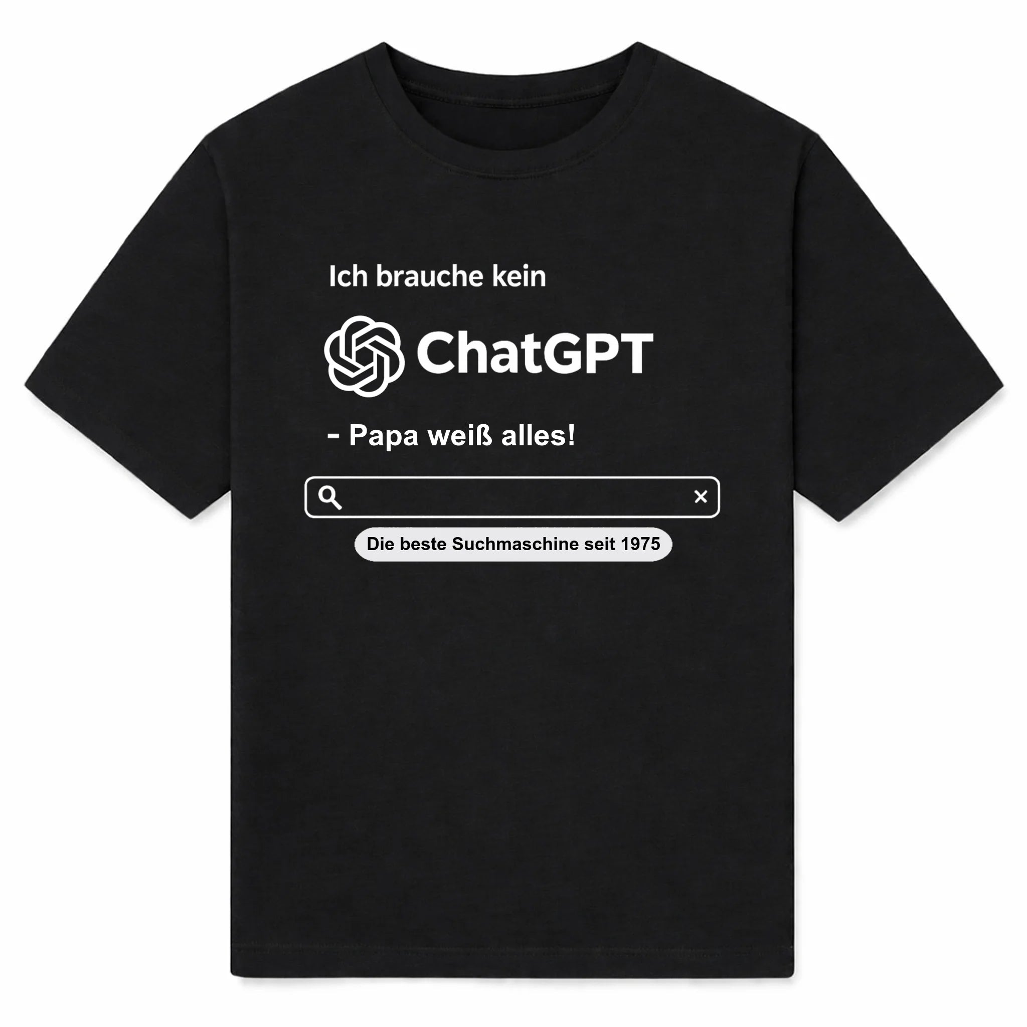 shirt black front
