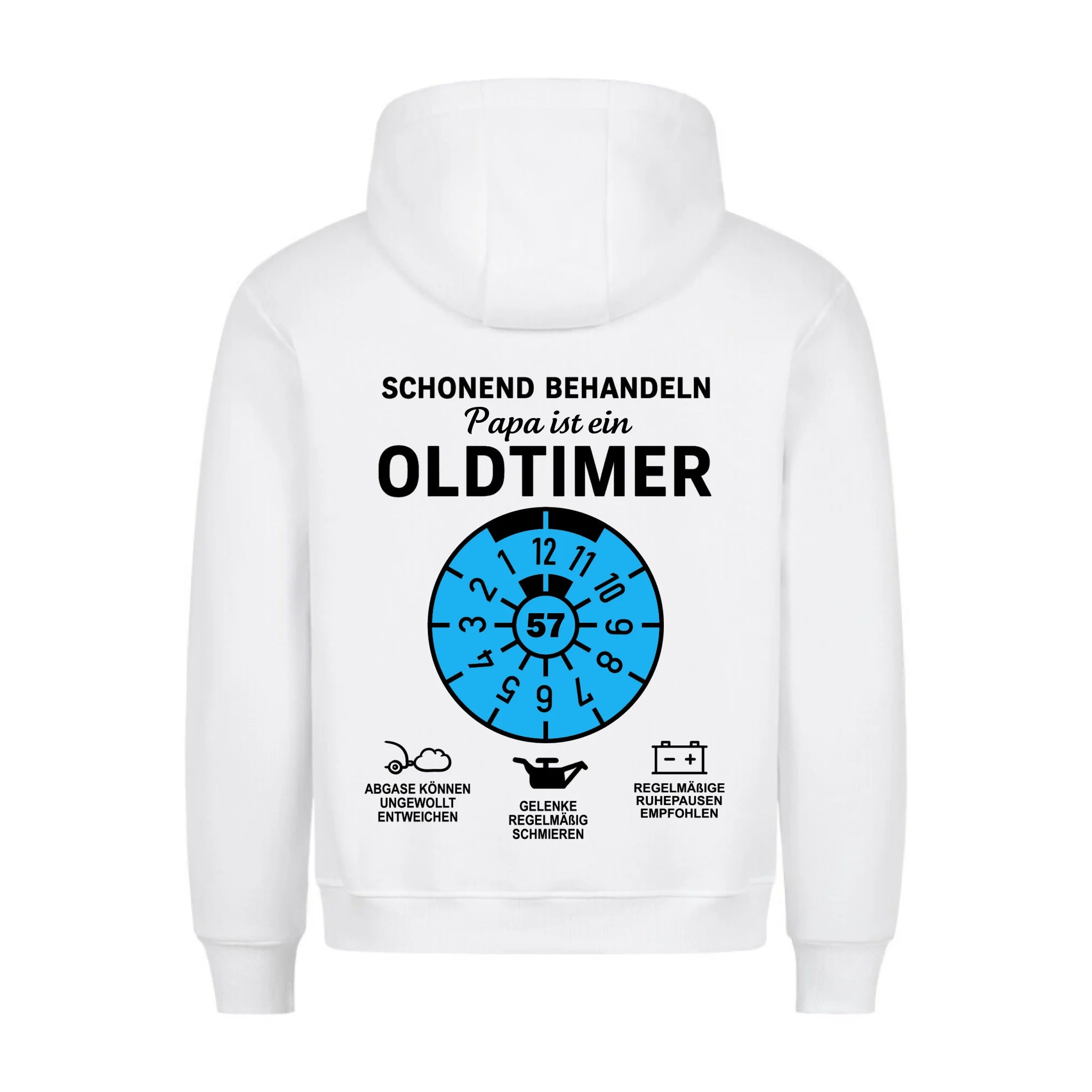 OLDTIMER VALENTINE - Personalisierbarer Hoodie
