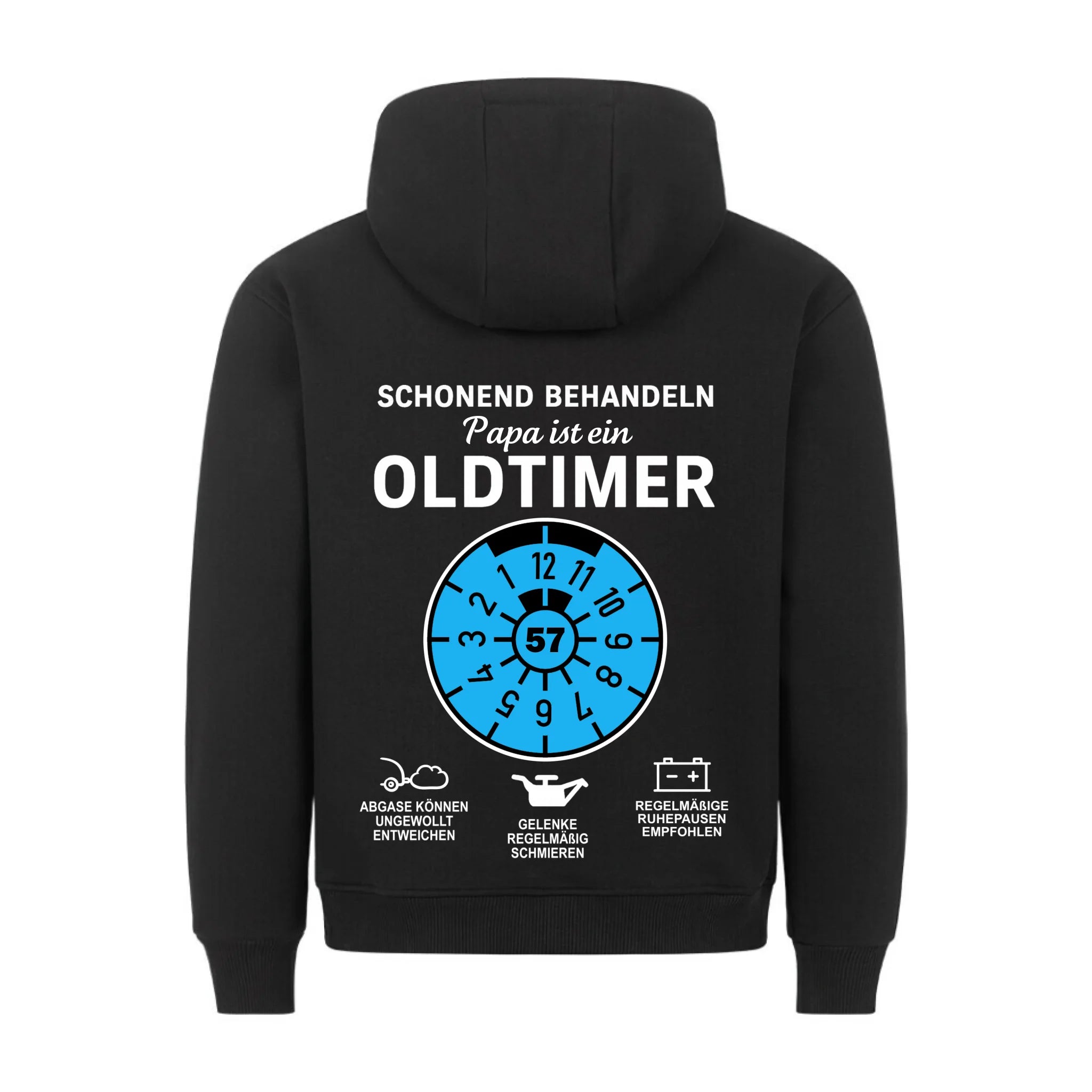 OLDTIMER VALENTINE - Personalisierbarer Hoodie