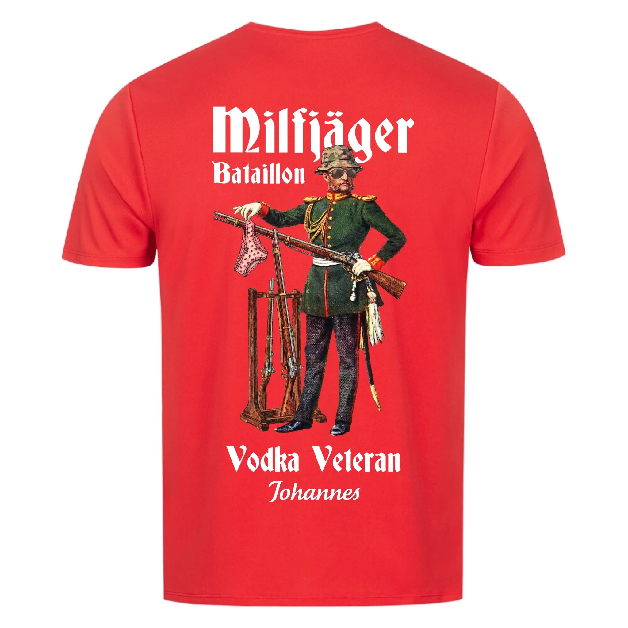 MILFJÄGER BATAILLON - Personalisierbares Sportshirt