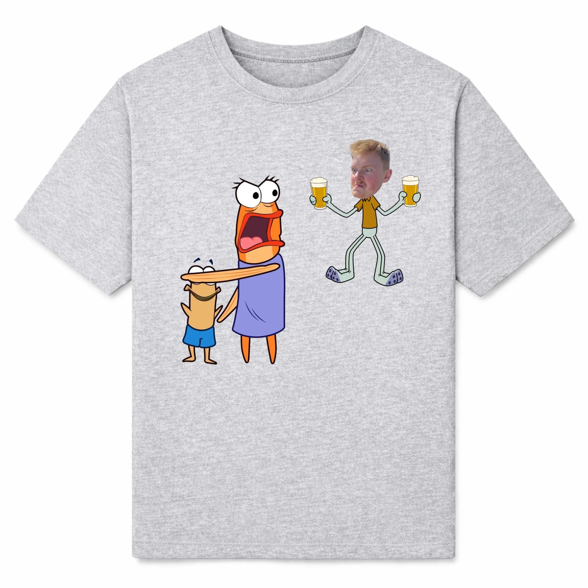 shirt front heather