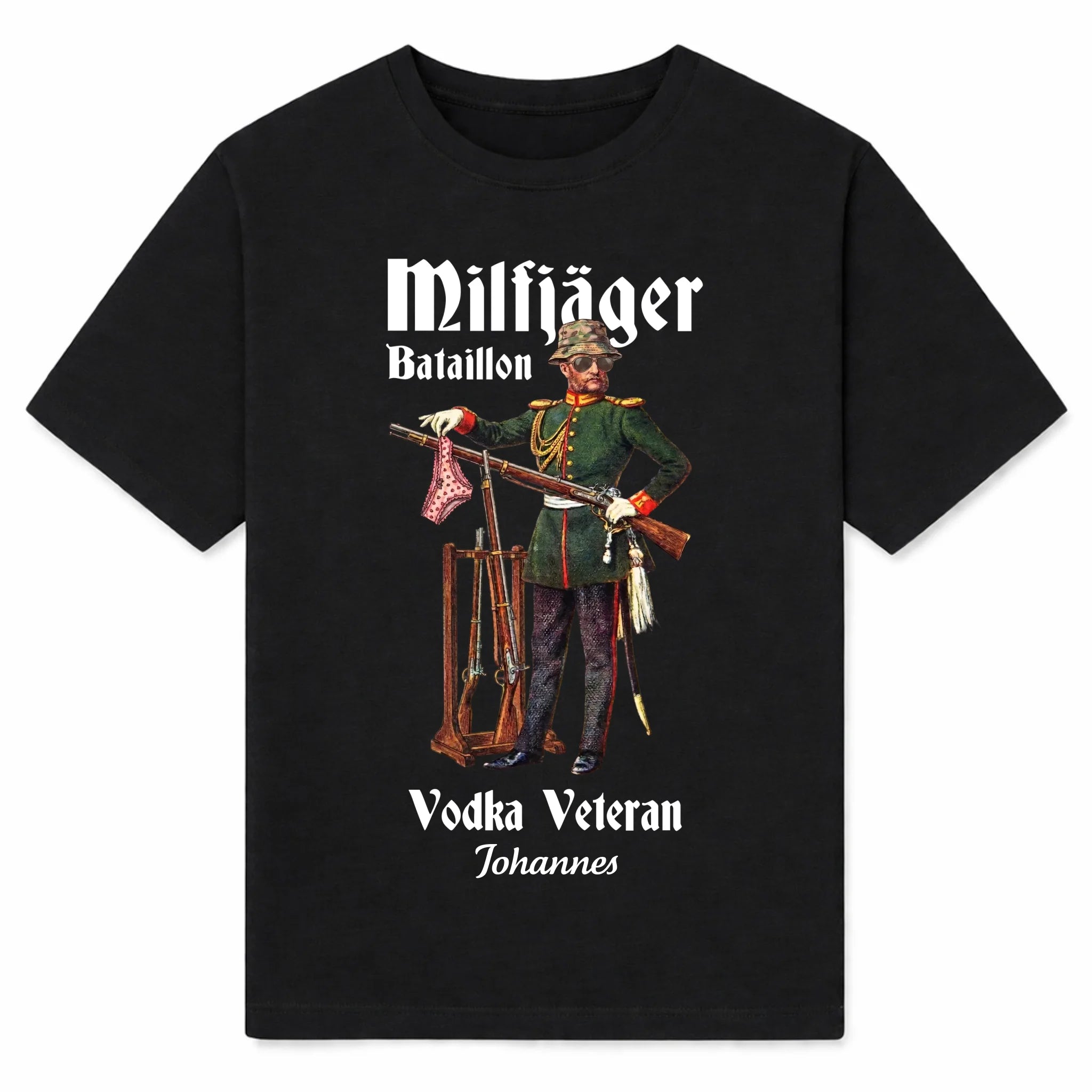shirt black front