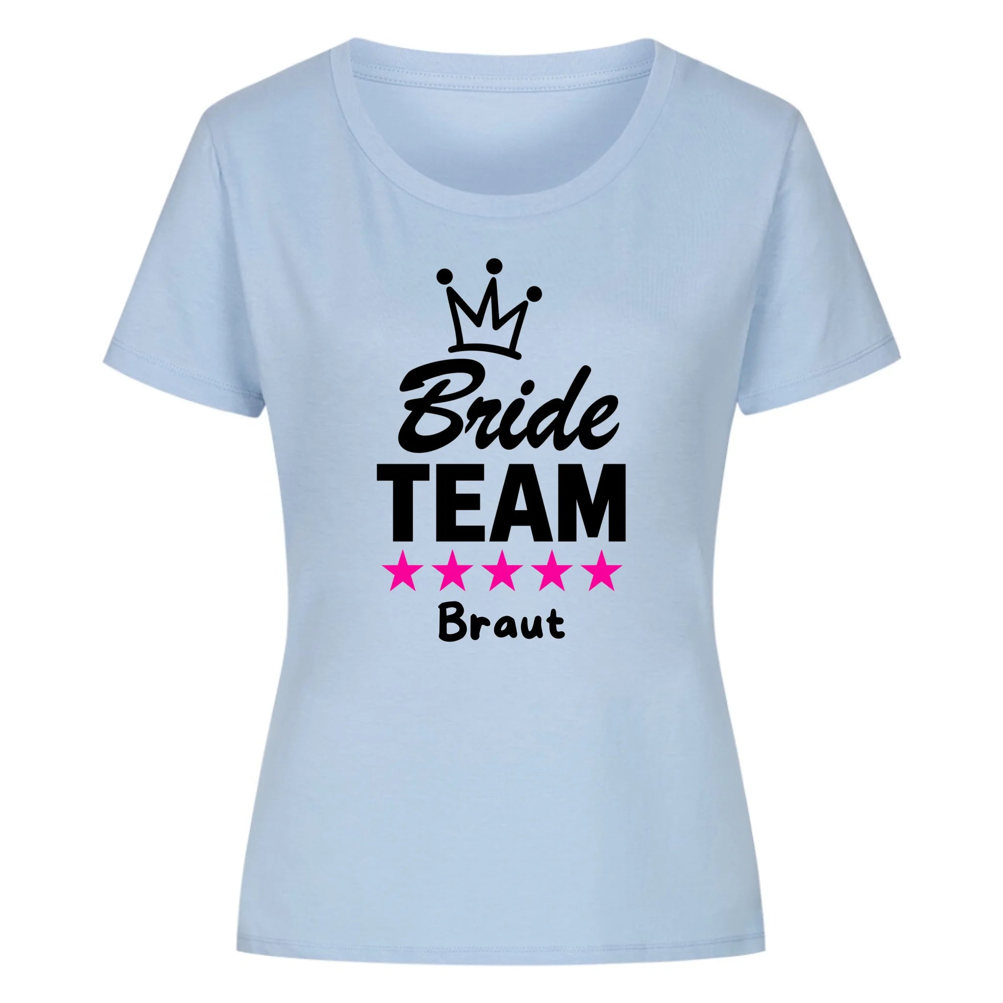 BRIDE TEAM - Personalisierbares T-Shirt Damen