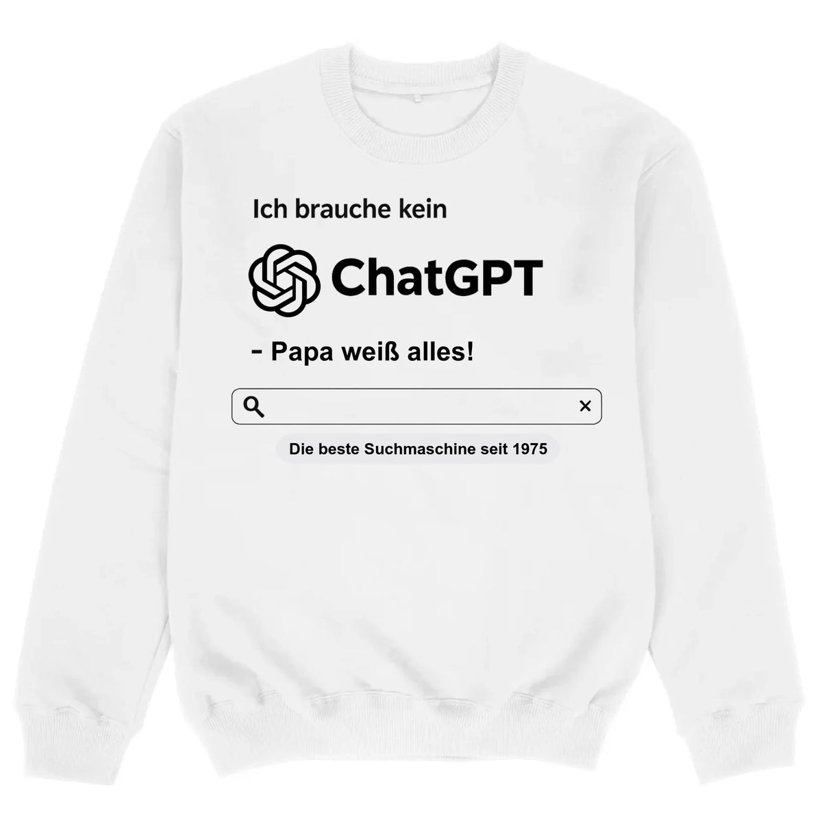 mockup sweater white