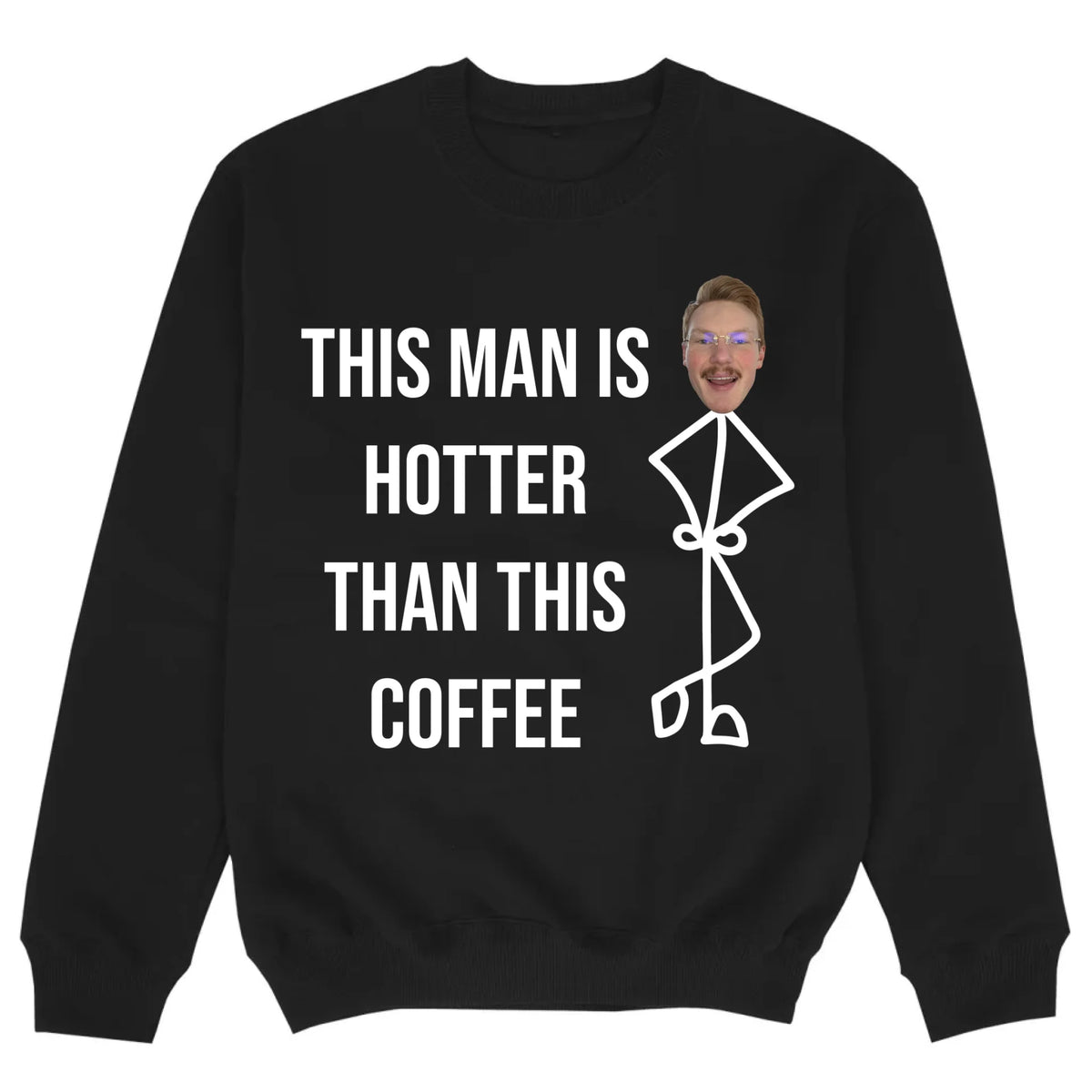 mockup sweater black