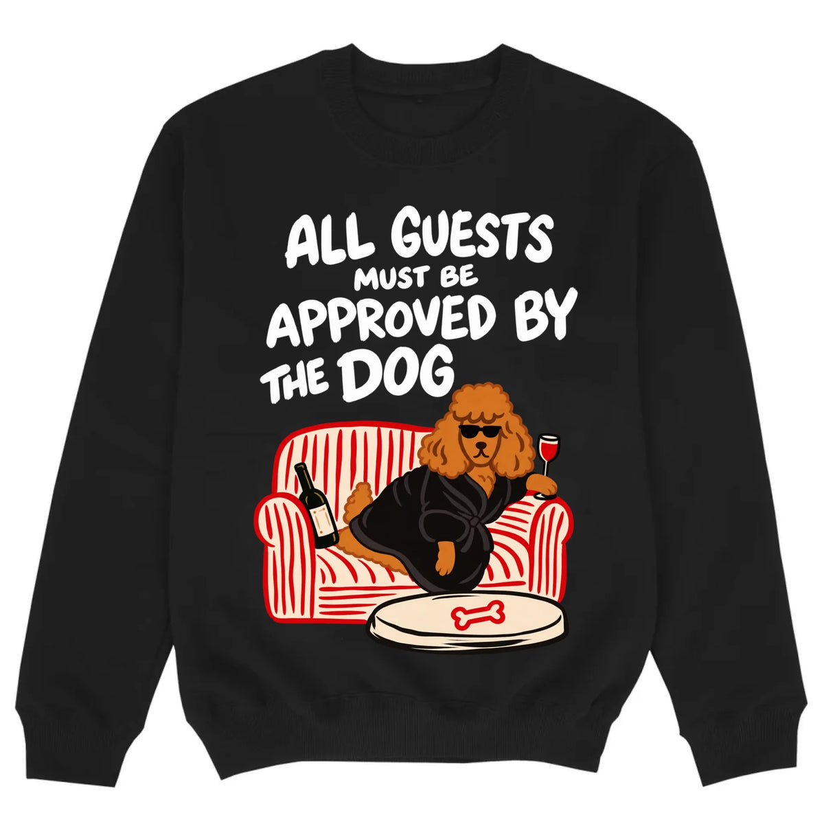 mockup sweater black