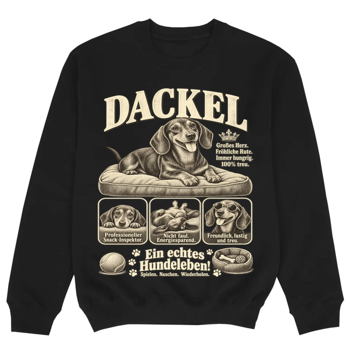 mockup sweater black
