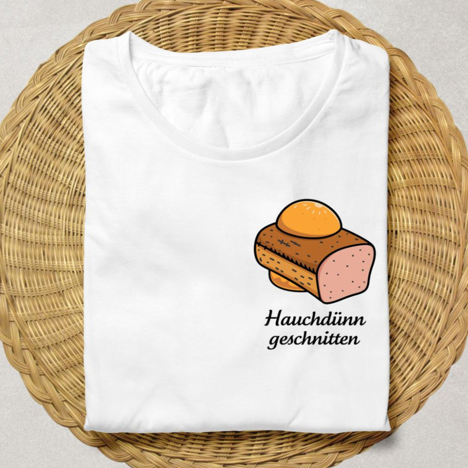 HAUCHDÜNN GESCHNITTEN - Premium Shirt Unisex
