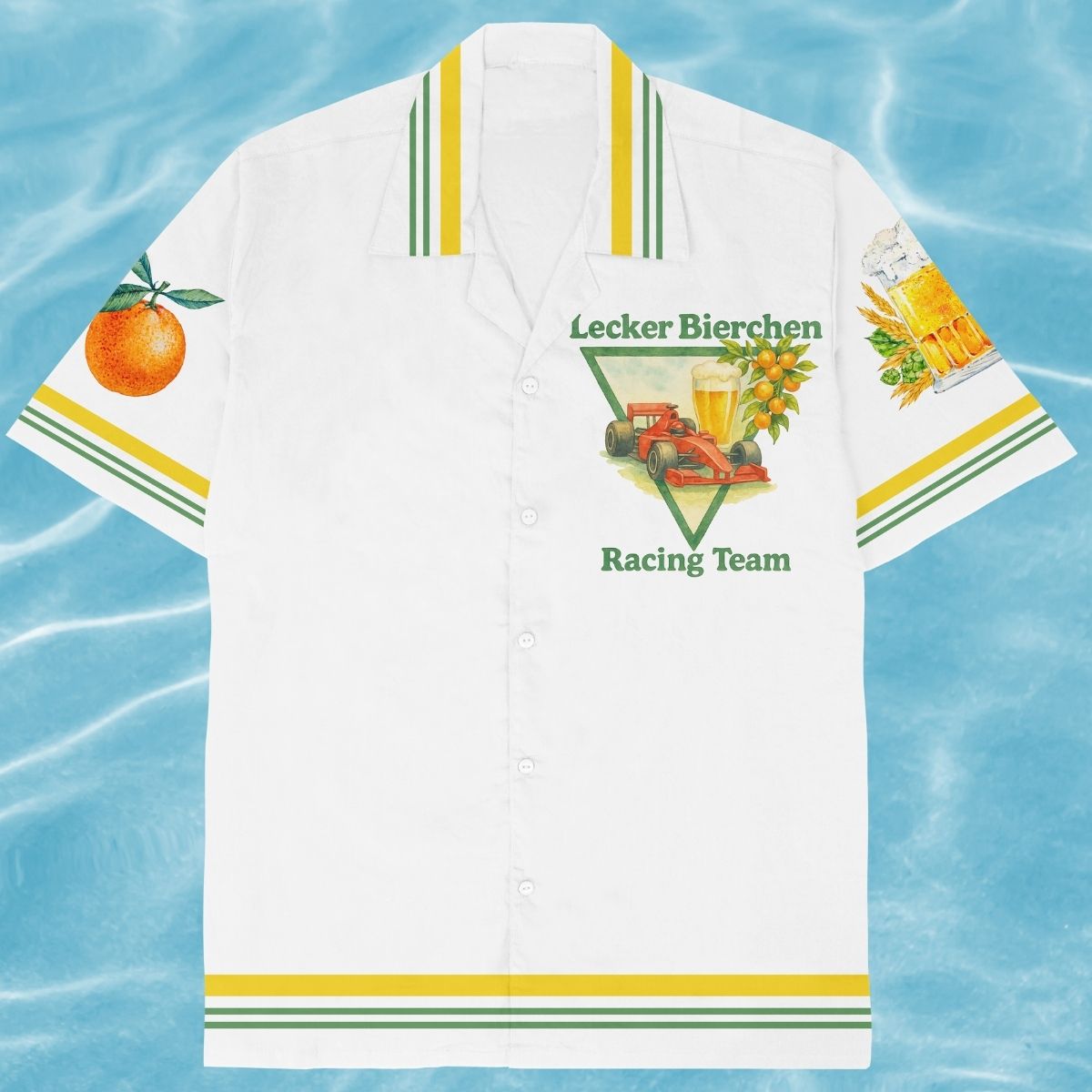 BIERCHEN RACING - Hawaiihemd