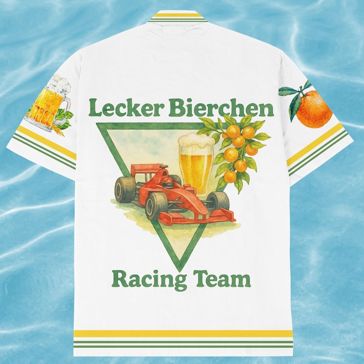 BIERCHEN RACING - Hawaiihemd