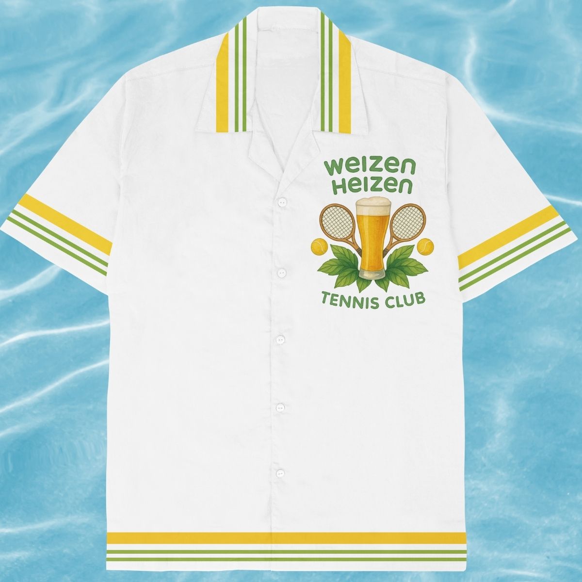 WEIZEN HEIZEN TENNIS CLUB - Hawaiihemd