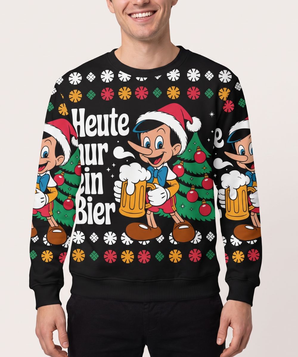 HEUTE NUR EIN BIER - Signature Christmas Sweater