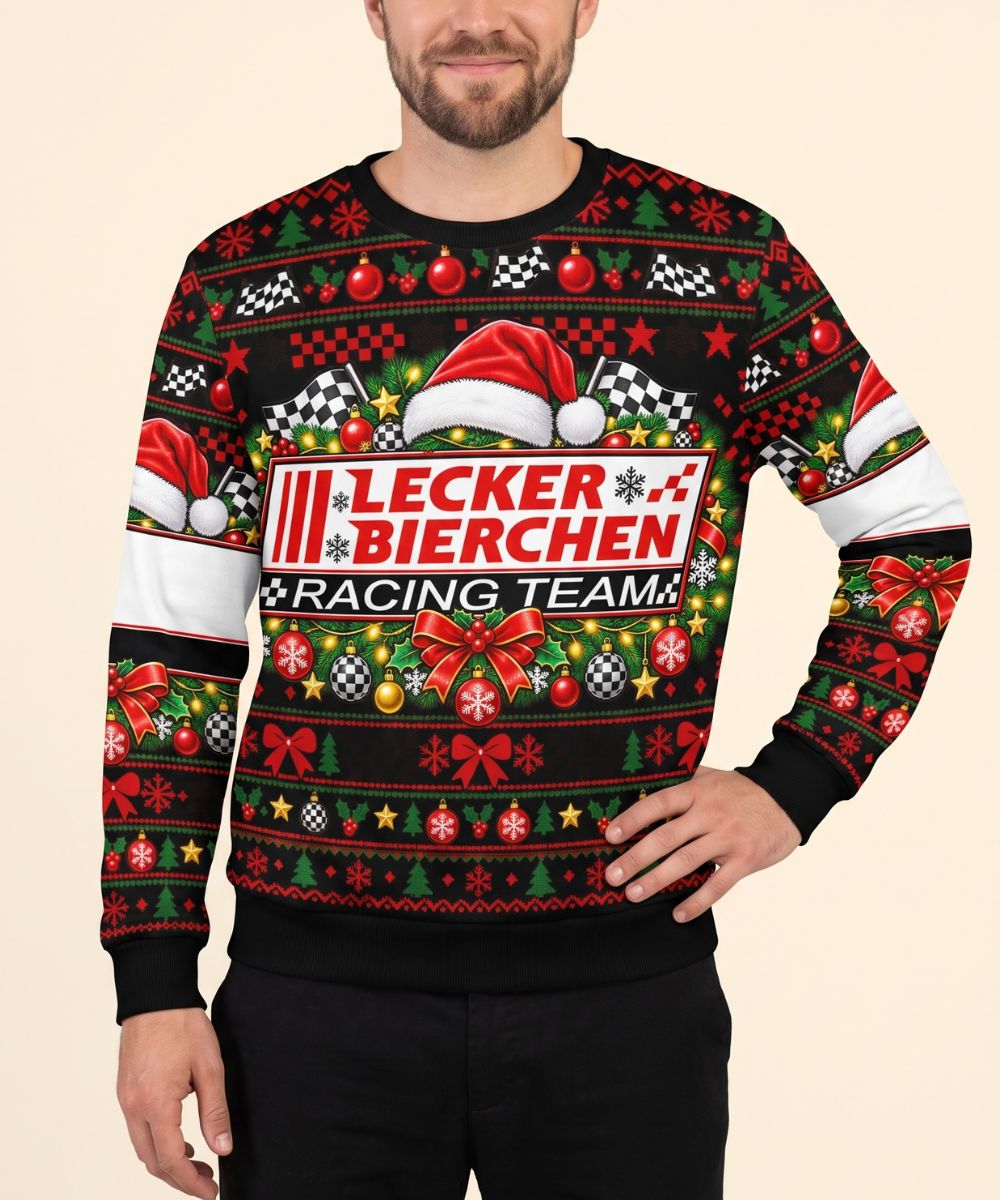 LECKER BIERCHEN RACING TEAM - Signature Christmas Sweater