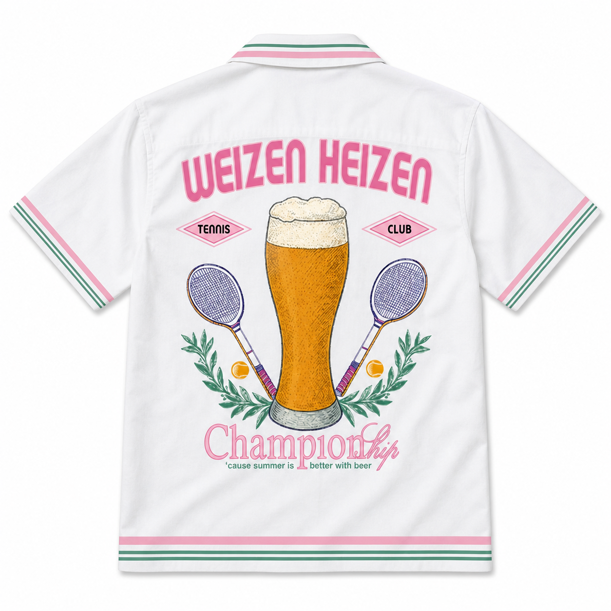 WEIZEN HEIZEN CHAMPIONSHIP - Premium Hawaiihemd