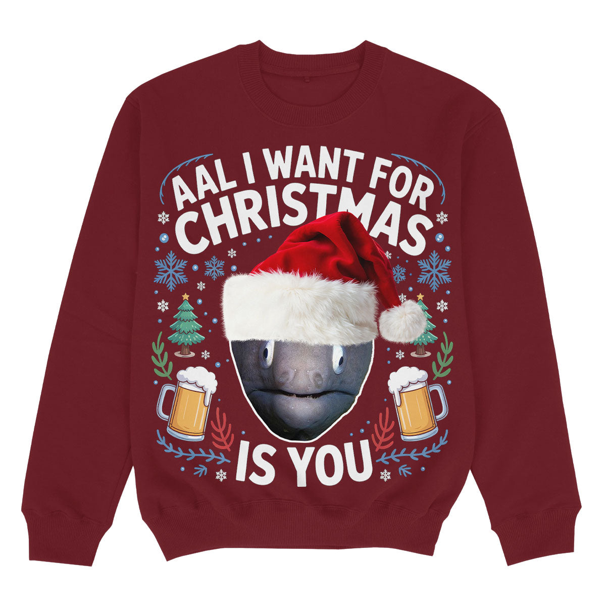 AAL I WANT FOR CHRISTMAS - Premium Christmas Sweater