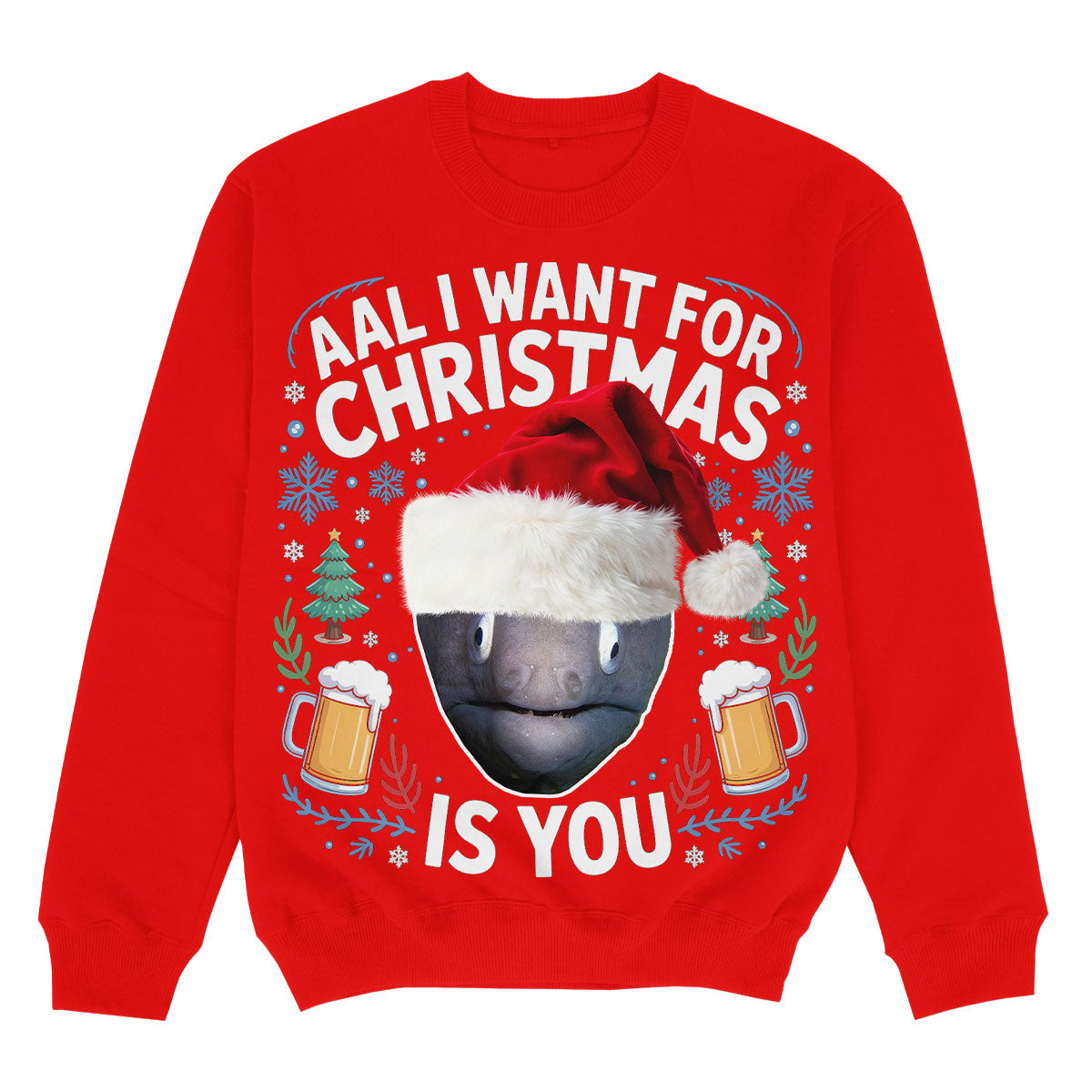 AAL I WANT FOR CHRISTMAS - Premium Christmas Sweater