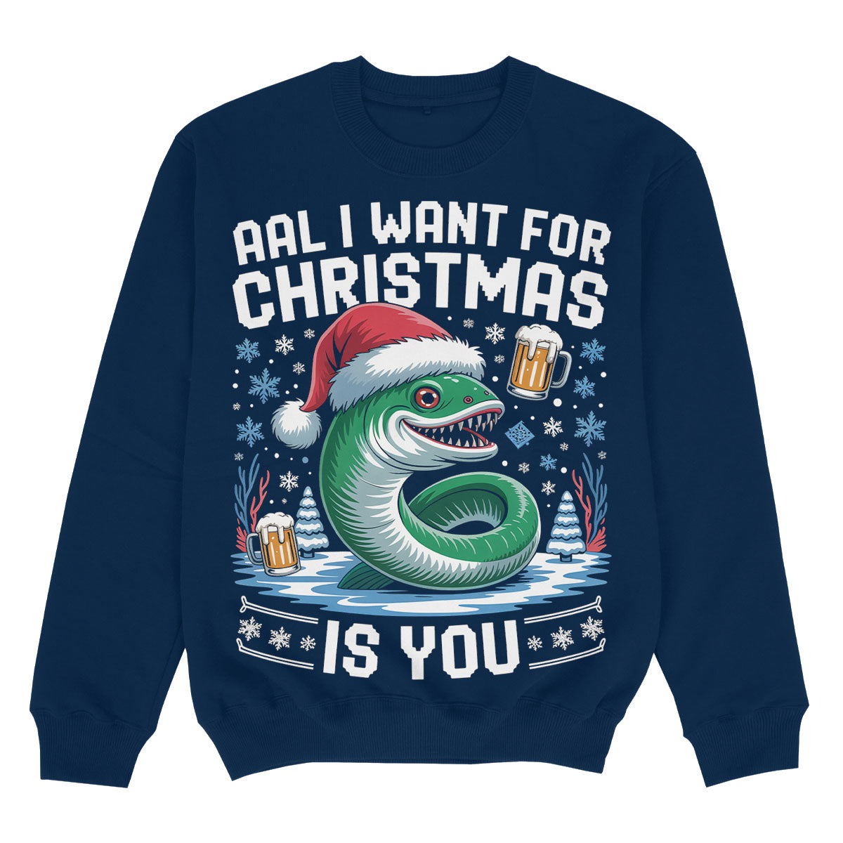 AAL I WANT FOR CHRISTMAS - Premium Christmas Sweater