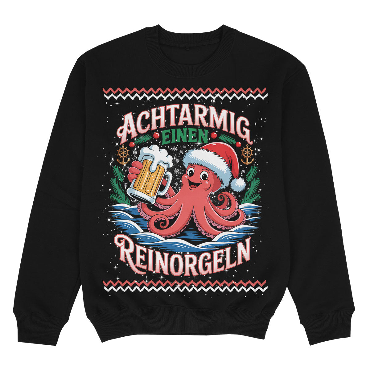 ACHTARMIG EINEN REINORGELN - Premium Christmas Sweater