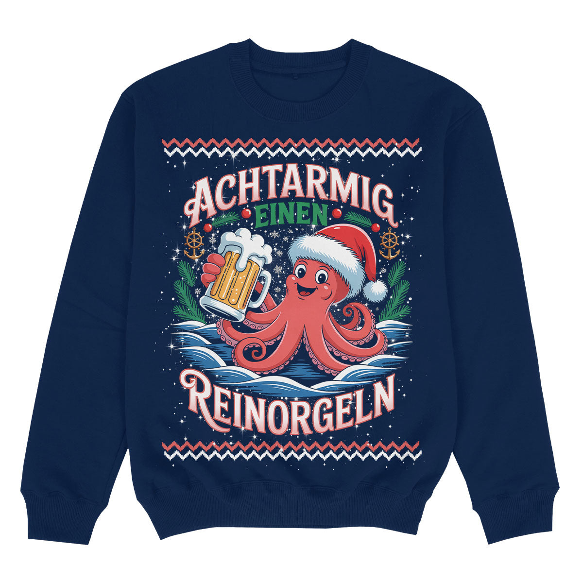 ACHTARMIG EINEN REINORGELN - Premium Christmas Sweater