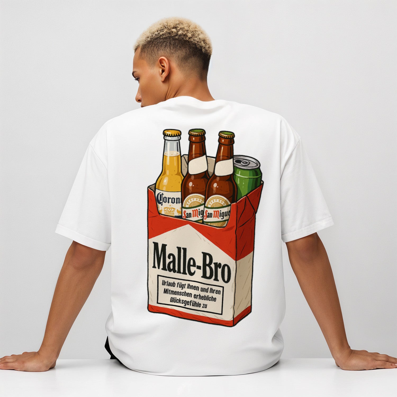 MALLE BRO Backprint - Premium Shirt Unisex