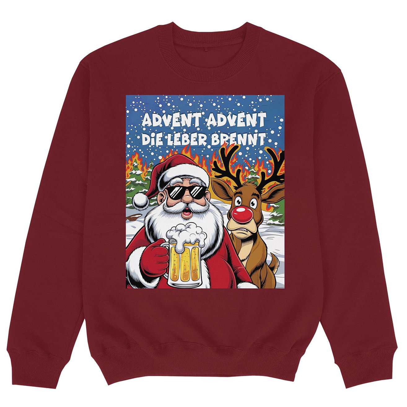 ADVENT DIE LEBER BRENNT - Premium Sweater