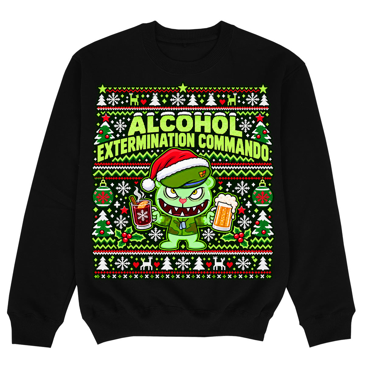 ALCOHOL COMMANDO - Premium Sweater | Weinspirits