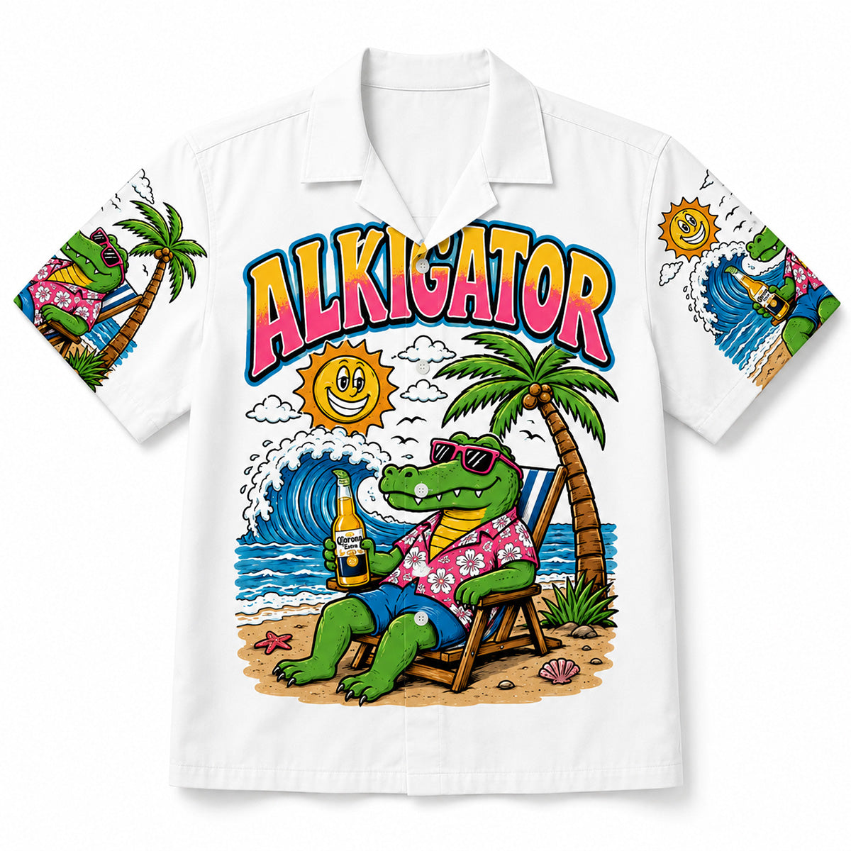 ALKIGATOR - Premium Hawaiihemd