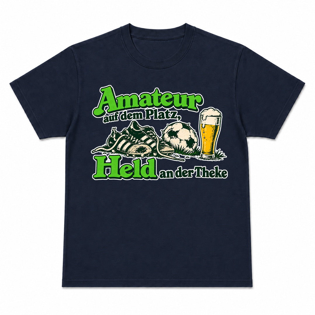 HELD AN DER THEKE - Premium Unisex T-Shirt