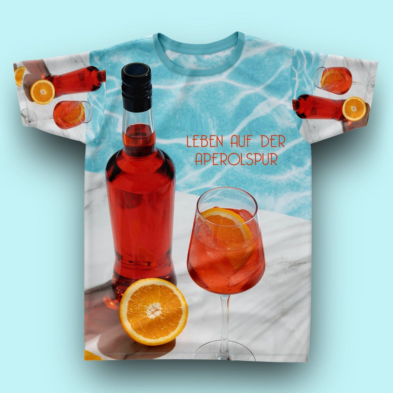 APEROLSPUR - Fullprint Tshirt