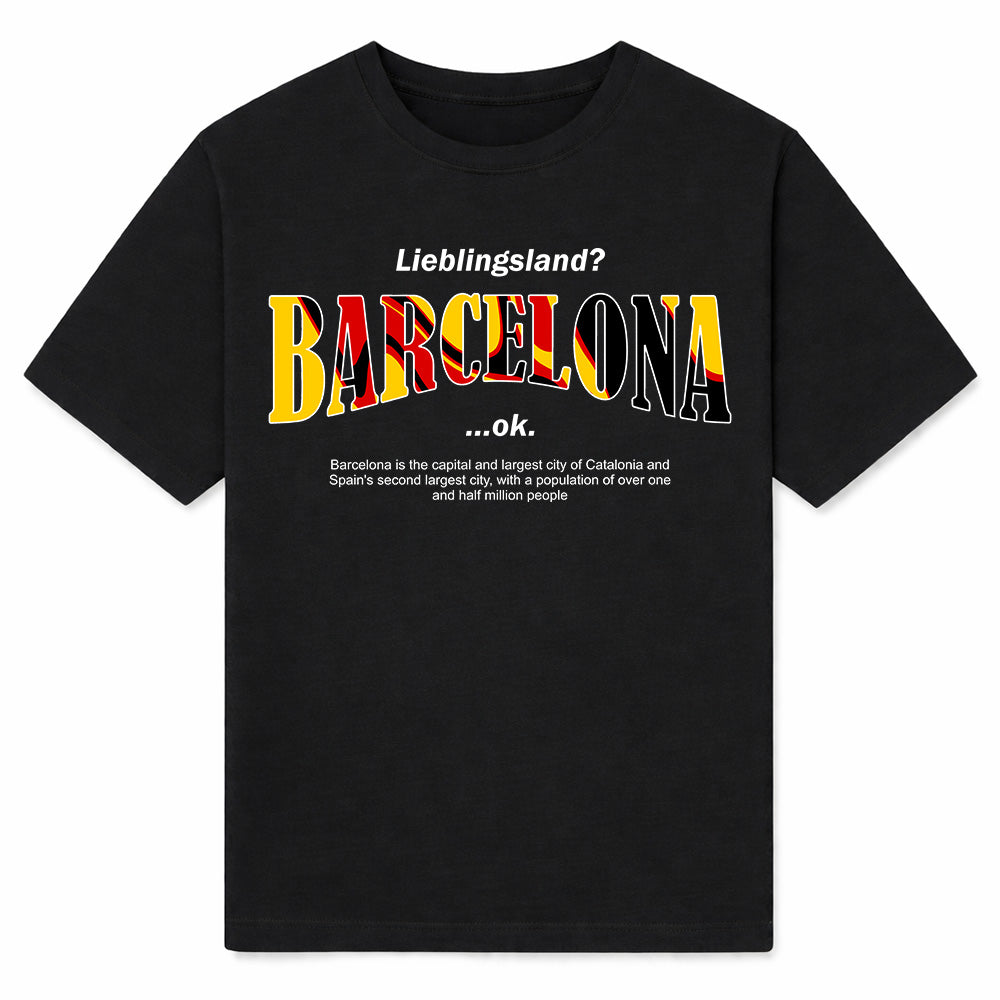LIEBLINGSLAND BARCELONA - Premium T-Shirt Unisex