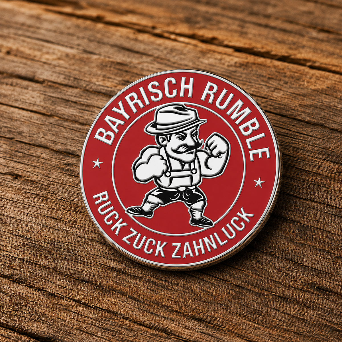 BAYRISCH RUMBLE - Trachten-Anstecker