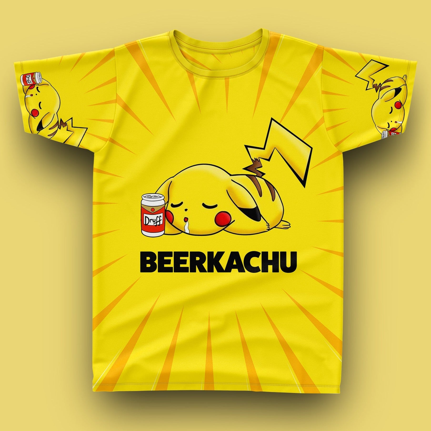 BEERKACHU - Fullprint Tshirt