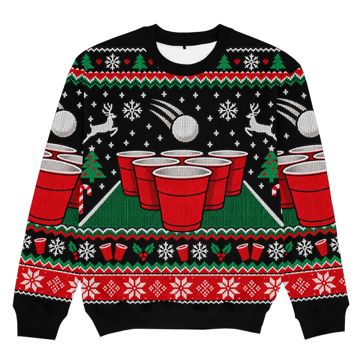 BEERPONG - Pull de Noël Signature