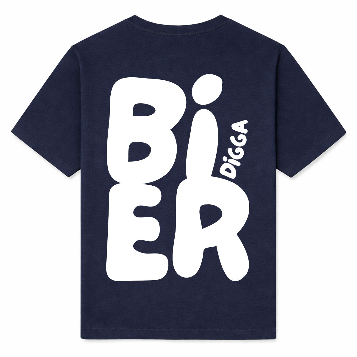 BIER DIGGA - Premium T-Shirt Backprint