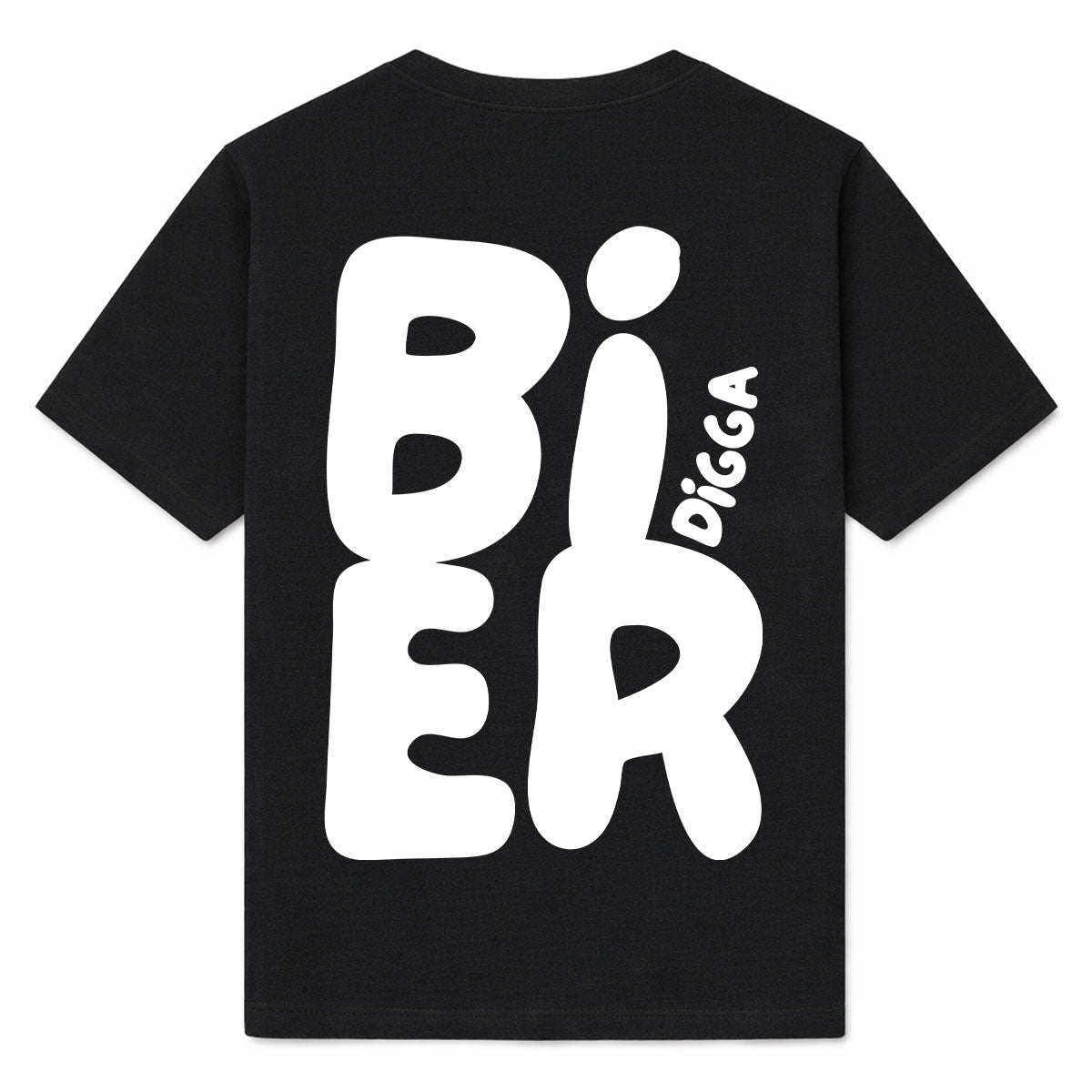 BIER DIGGA - Premium T-Shirt Backprint