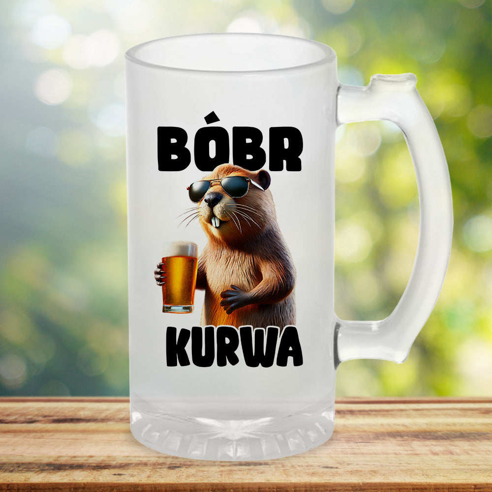 BOBR KURWA - Premium Bierkrug