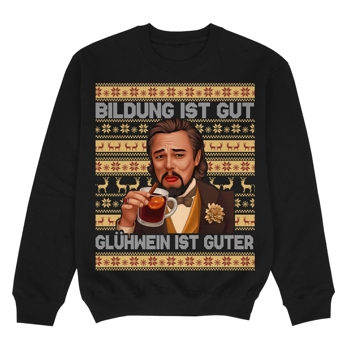 BILDUNG IST GUT GLÜHWEIN - Premium Sweater