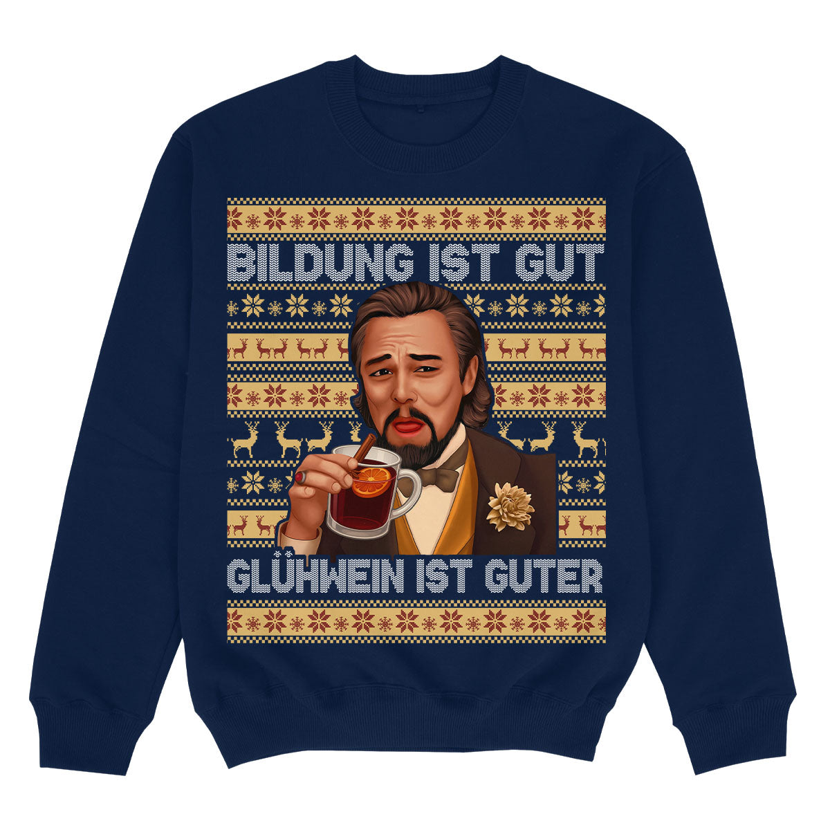 BILDUNG IST GUT GLÜHWEIN - Premium Sweater