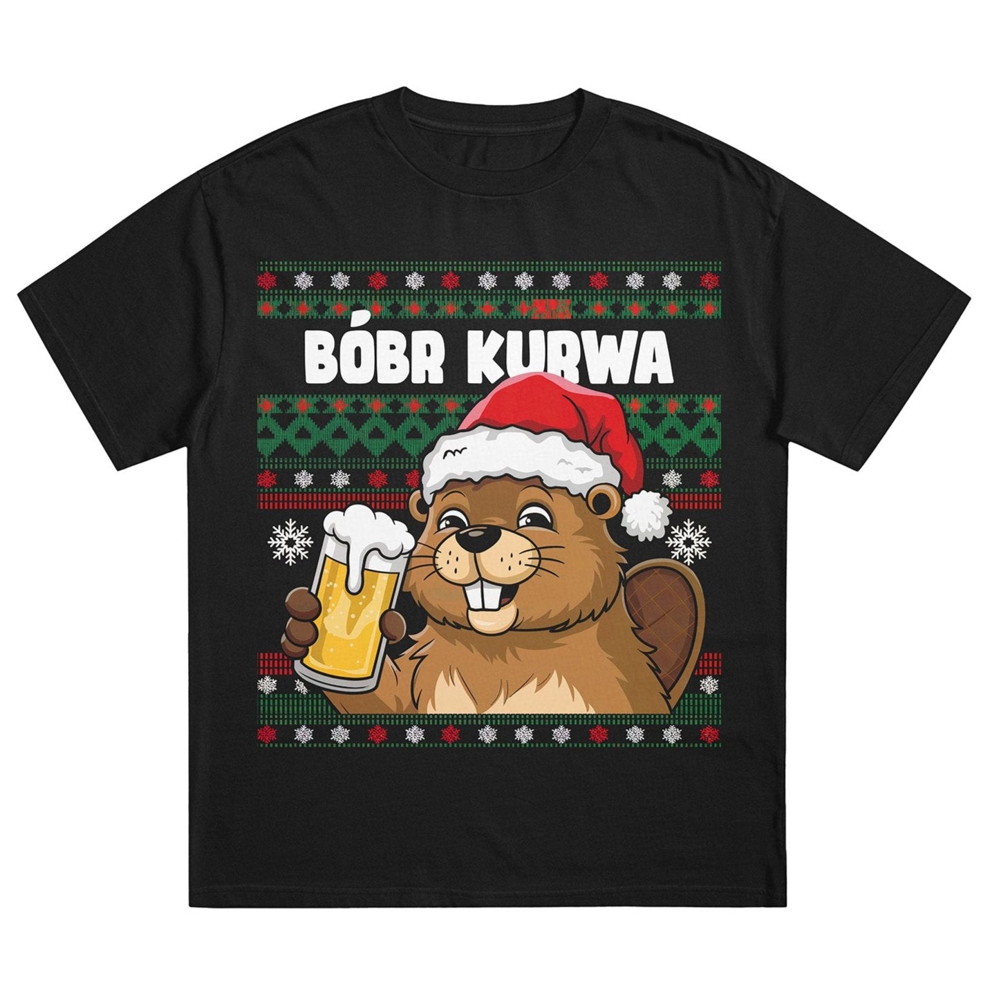 BOBR KURWA CHRISTMAS - Premium Shirt