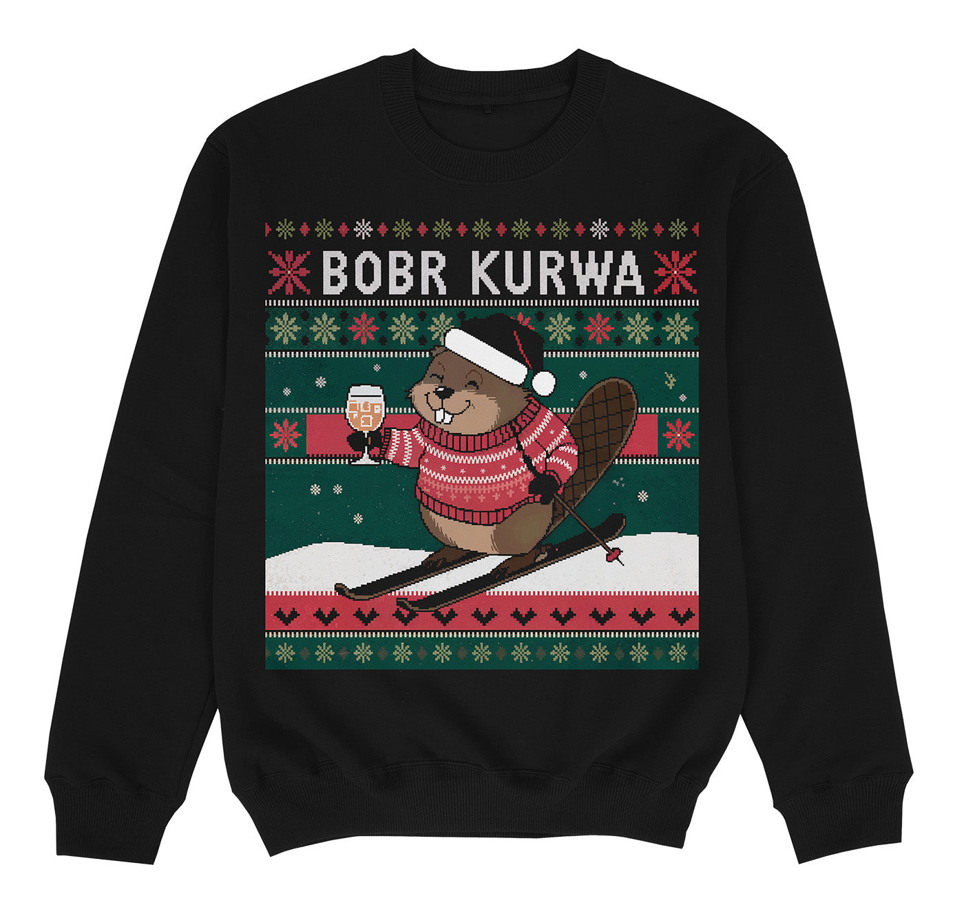 BOBR KURWA SKI - Premium Sweater