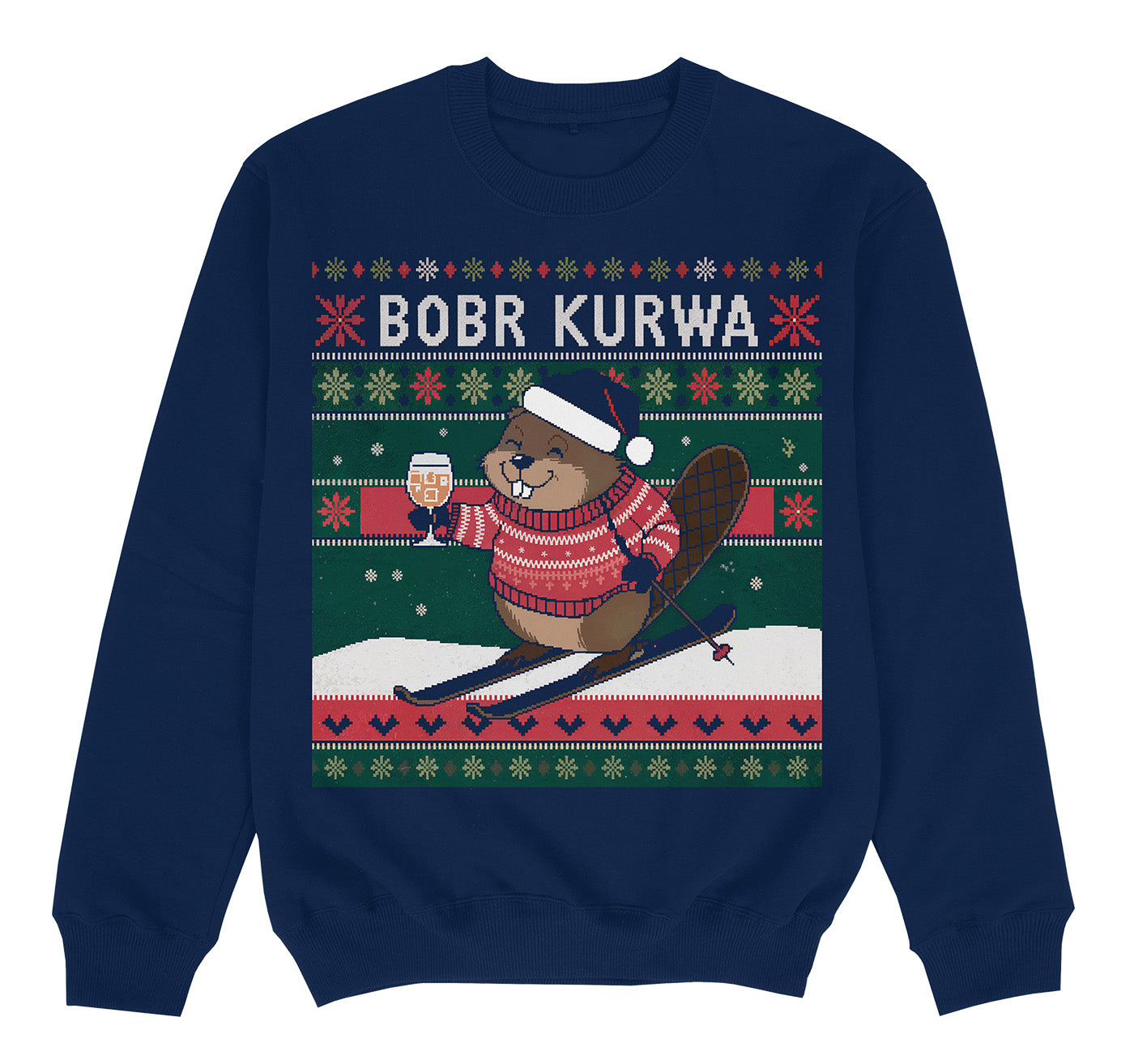 BOBR KURWA SKI - Premium Sweater