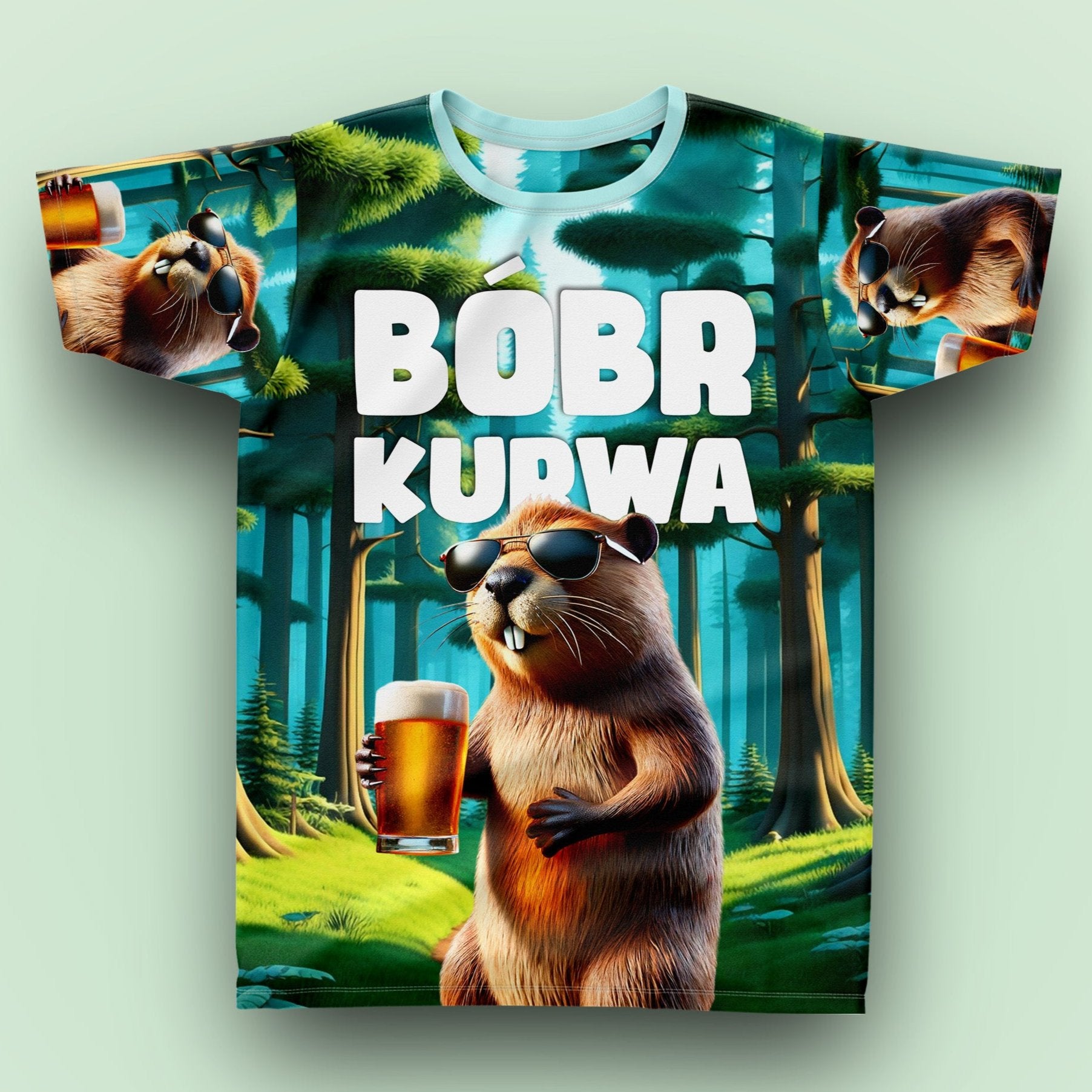 BOBR KURWA - Fullprint Shirt