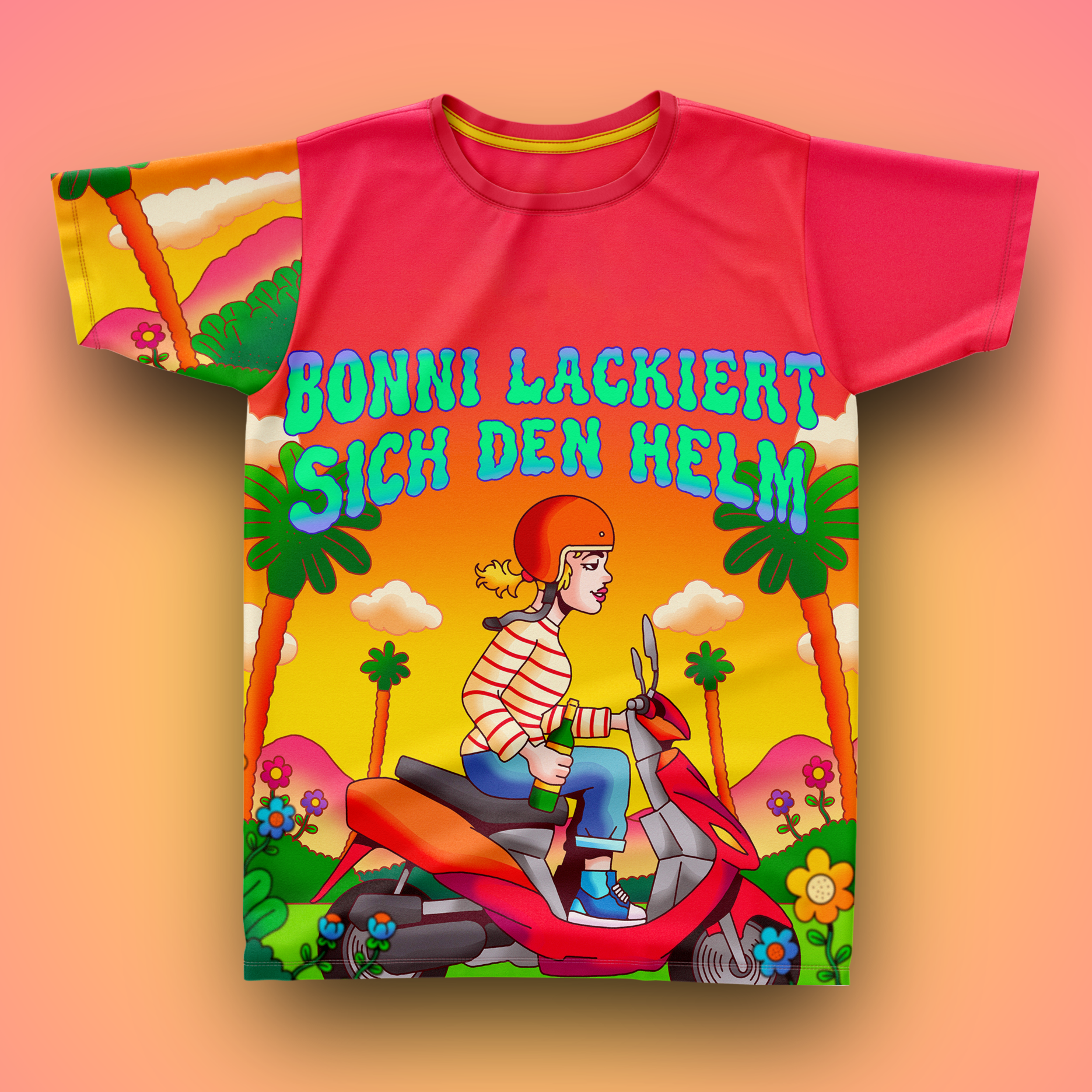 BONNI - Fullprint Shirt