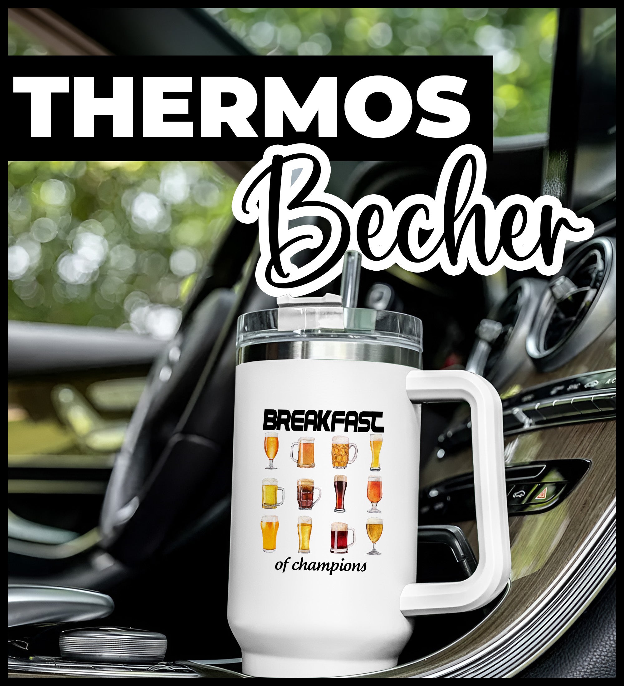 BREAKFAST OF CHAMPIONS - Thermobecher