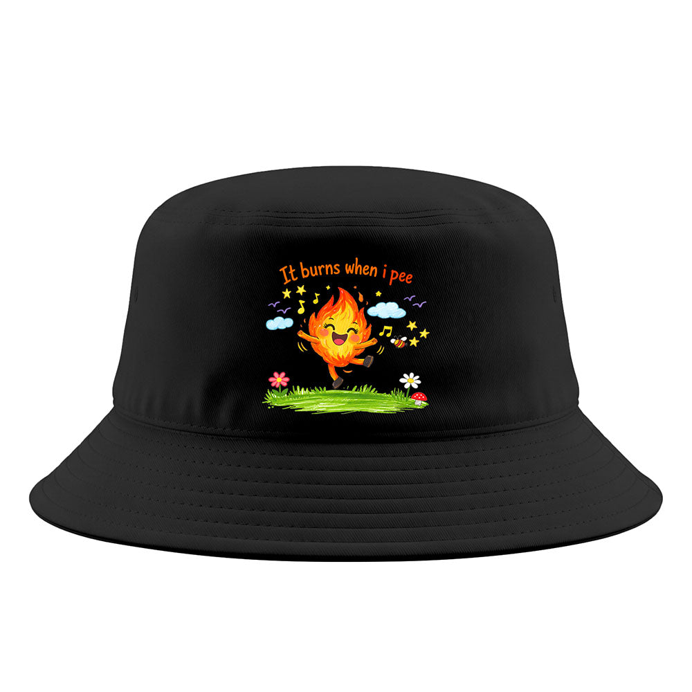 IT BURNS WHEN I PEE - Bucket Hat